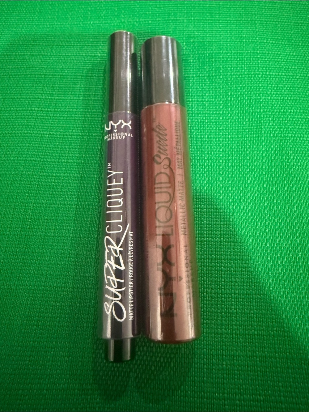 NYX lipsticks -Suede liquid lipstick -LSCL 35/Super Cliquey Matte-Ruthless